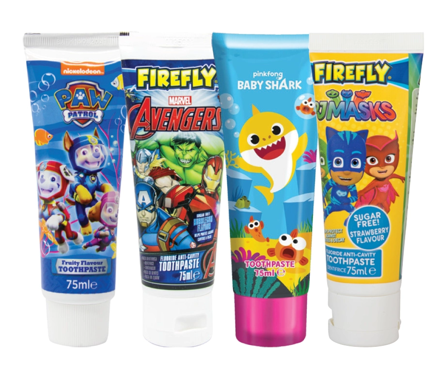 Kids Character Toothpaste 75ml Assorted Variants