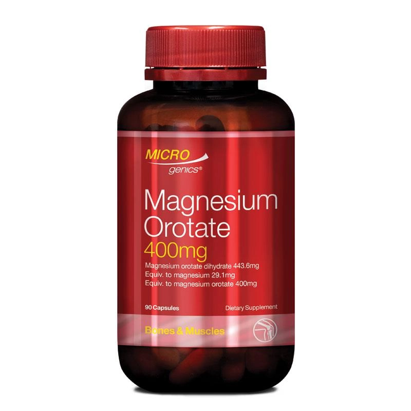 Microgenics Magnesium Orotate 400mg 90 Capsules