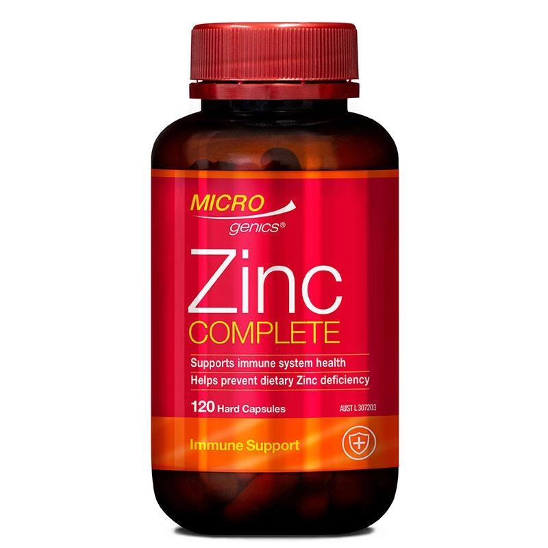 Microgenics Zinc Complete 120 Hard Capsules