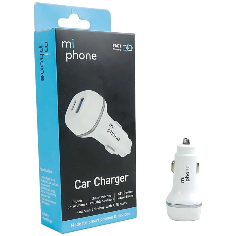 Miphone Dual Port Car Charger