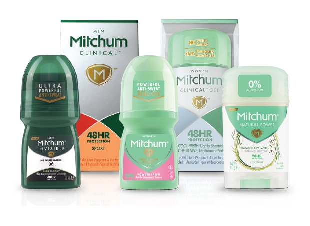 Mitchum Deodorant Range