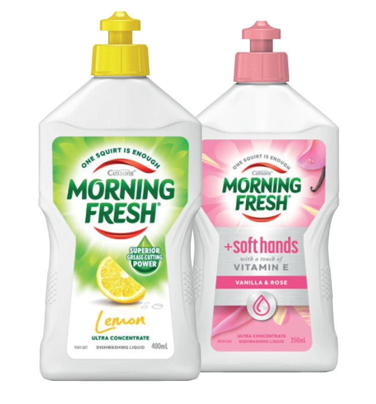 Morning Fresh Dishwashing Liquid 350-400ml Assorted Variants