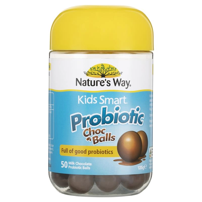 Nature's Way Kids Smart Probiotic 50 Choc Balls