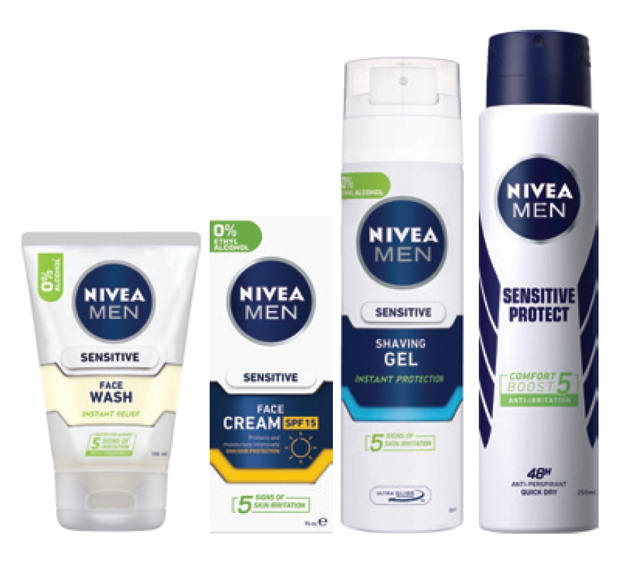 Nivea Men’s Skincare Range