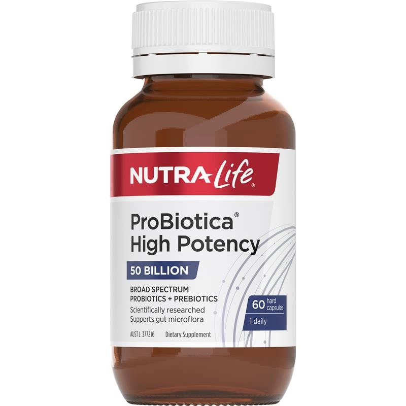 Nutra-Life ProBiotica High Potency 60 Hard Capsules