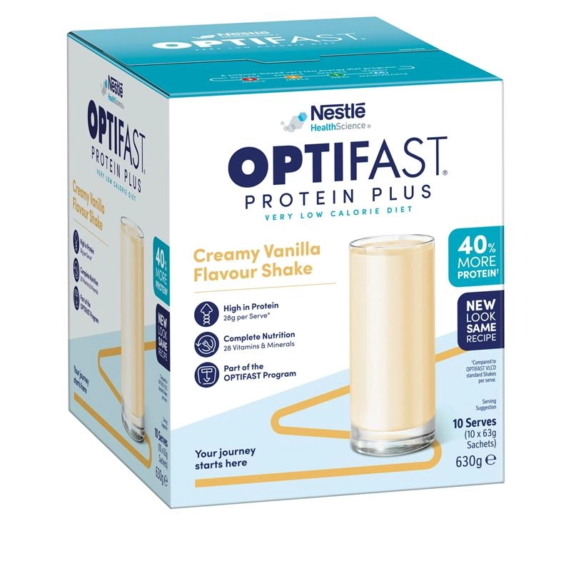 Optifast VLCD Protein Plus Shake Vanilla 10 Pack 630g