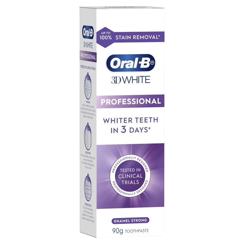 Oral-B Toothpaste 3D White Enamel Strong 90g