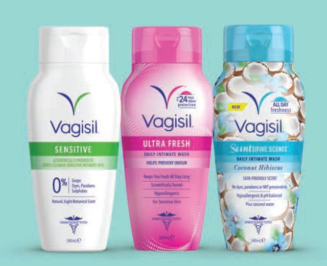 Vagisil Intimate Wash 240ml Assorted Variants