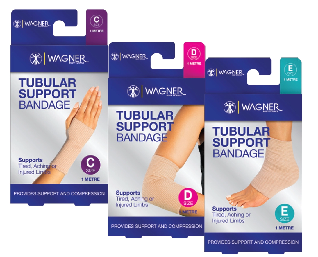 Wagner Body Science Tubular Support Bandage Range