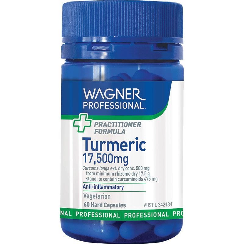 Wagner Professional Turmeric 17,500mg 60 Hard Capsules