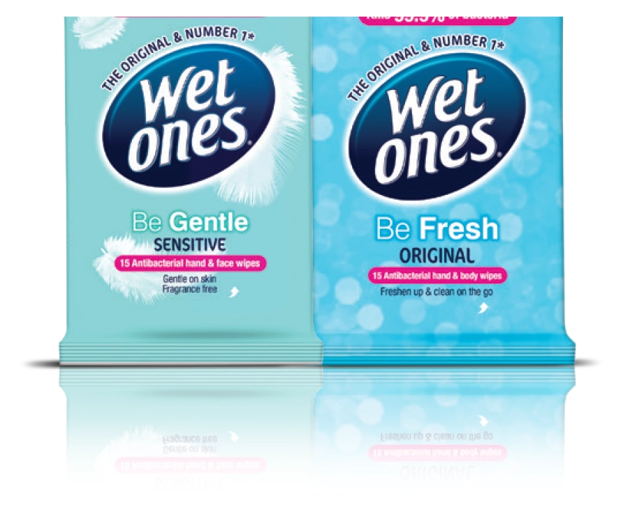 Wet Ones Be Gentle or Fresh 15 Travel Pack