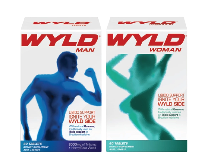 WYLD For Man or Woman 60 Tablets