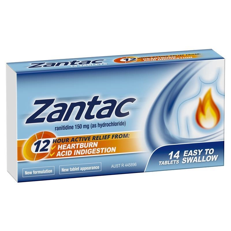 Zantac 12 Hour 150mg 14 Tablets