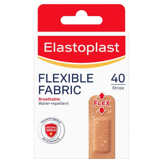 Elastoplast Flexi Fabric Strips 40 Pack