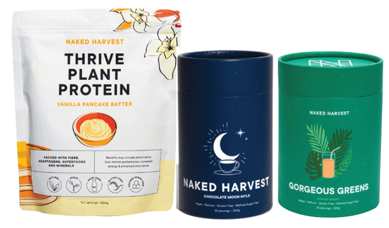 Naked Harvest Selected Range