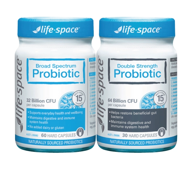 Life-Space Broad Spectrum Probiotic 60 Capsules or Double Strength Probiotic 30 Capsules