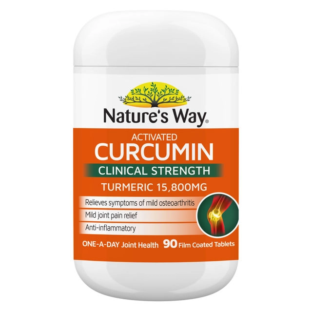 Nature's Way Activated Curcumin 90 Tablets