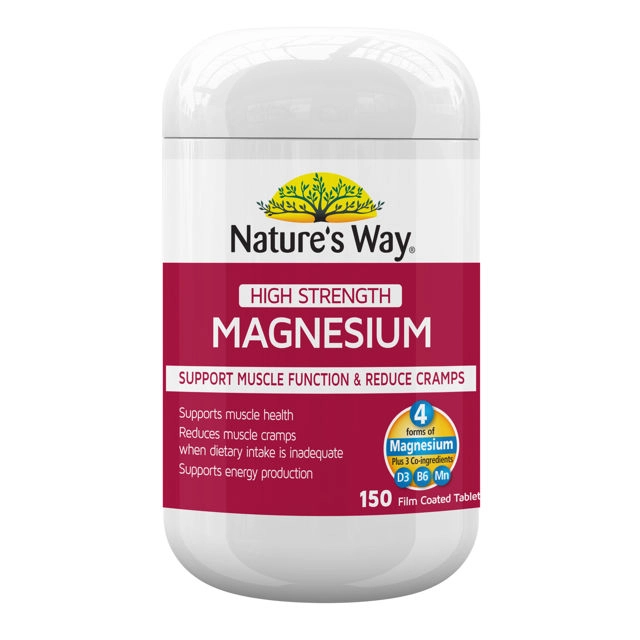 Nature's Way High Strength Magnesium 150 Tablets