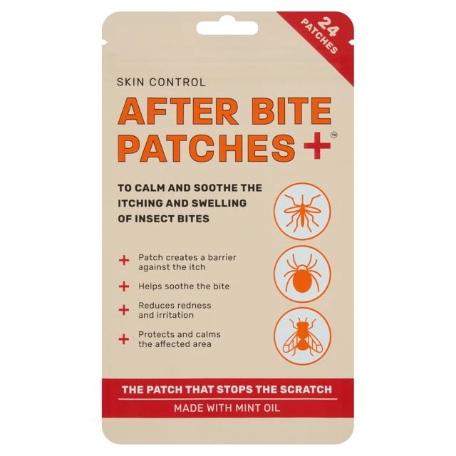 Skin Control After Bite Patches 24 Pack