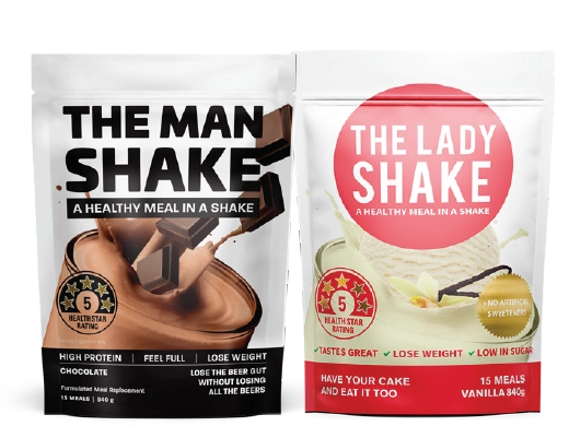 The Man Shake & The Lady Shake Selected Range