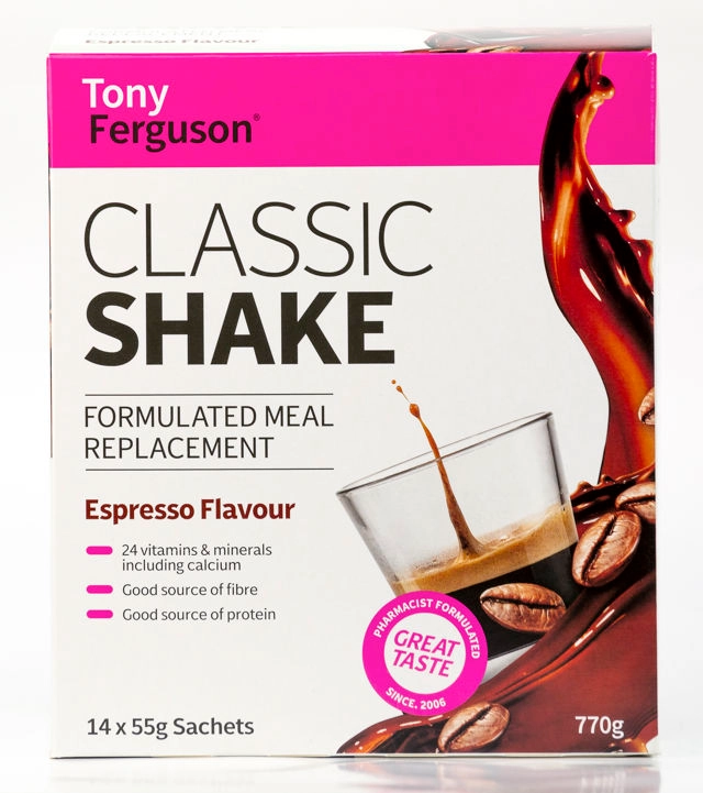 Tony Ferguson Classic Shake Espresso 14 Pack