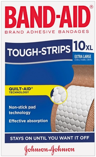 Band-Aid Tough-Strips 10XL