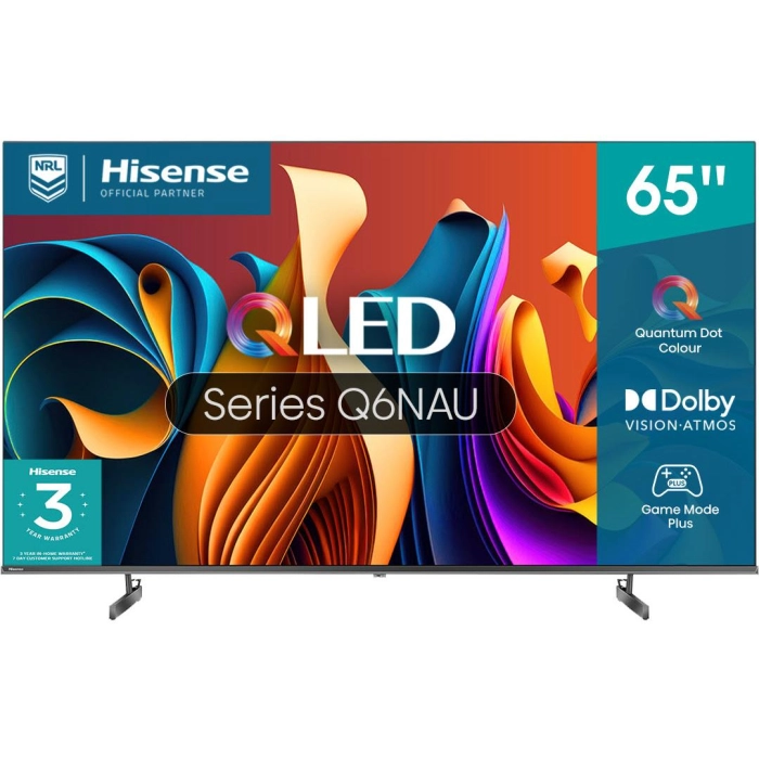 Hisense 65" Q6NAU 4K QLED Smart TV [2024]