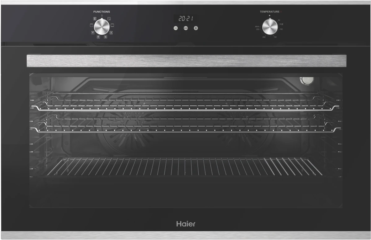 Haier 90cm Multifunction Oven Black