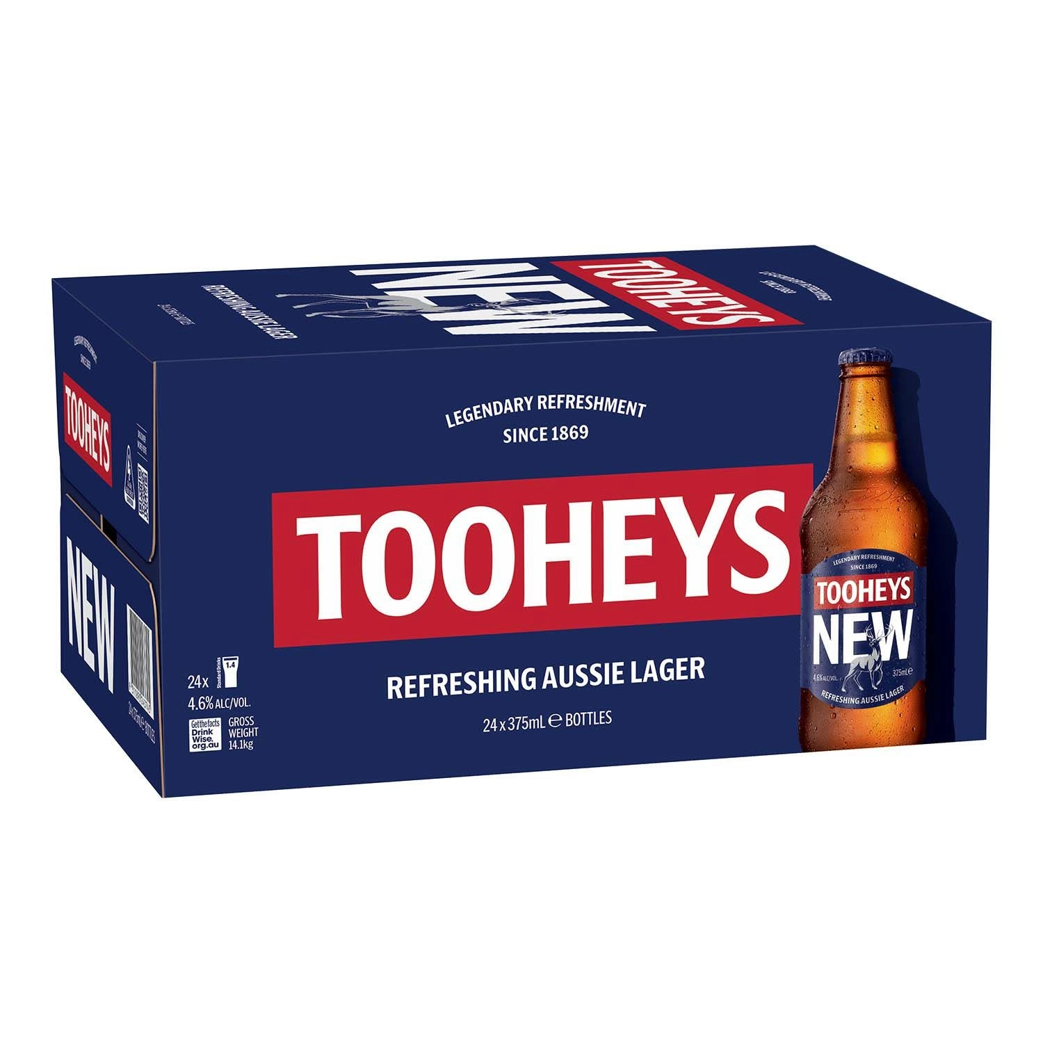 Tooheys New Stubbies 375ml