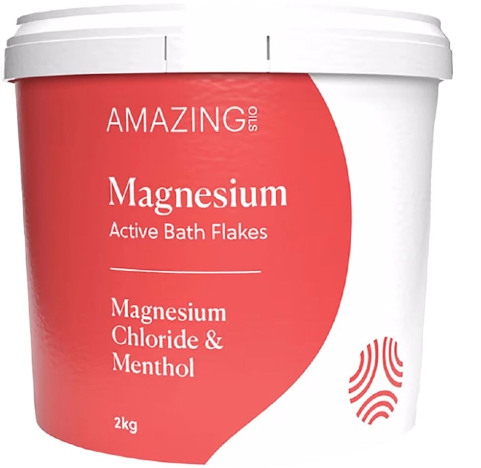 Amazing Oils Magnesium Active Bath Flakes 2kg