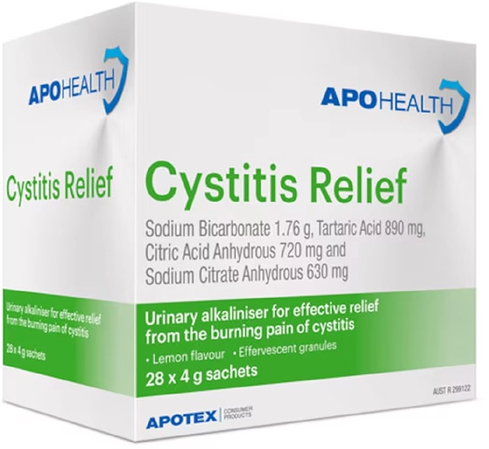 Apohealth Cystitis Relief 28 x 4g Sachets