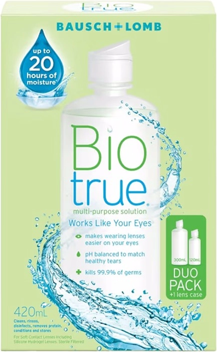 Bausch & Lomb Biotrue Multi-Purpose Solution 300ml + 120ml