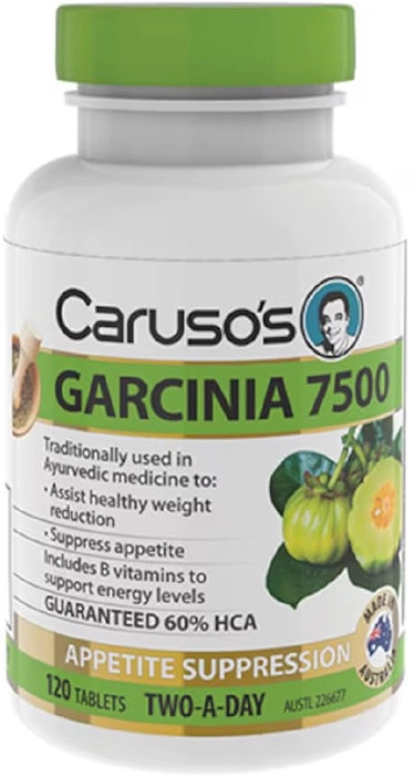 Carusos Garcinia 7500 120 Tablets