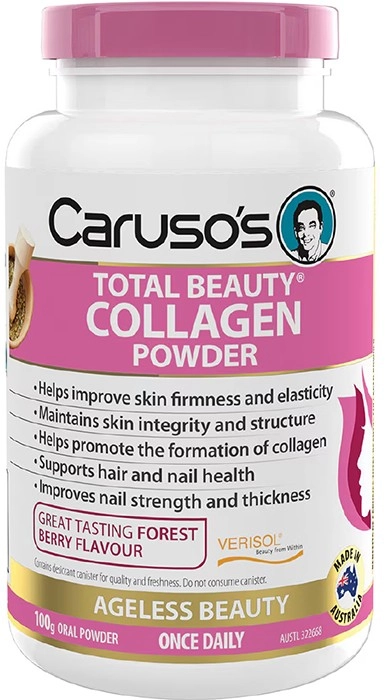 Carusos Total Beauty Collagen Powder 100g