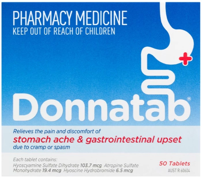 Donnatab Tablets 50 Tablets