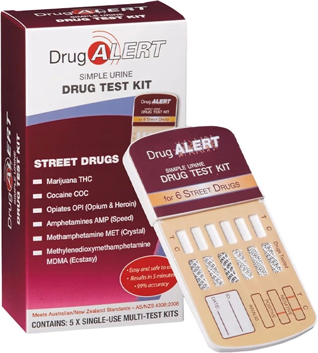 Drug Alert Street Drugs Test Kit 5 Pack