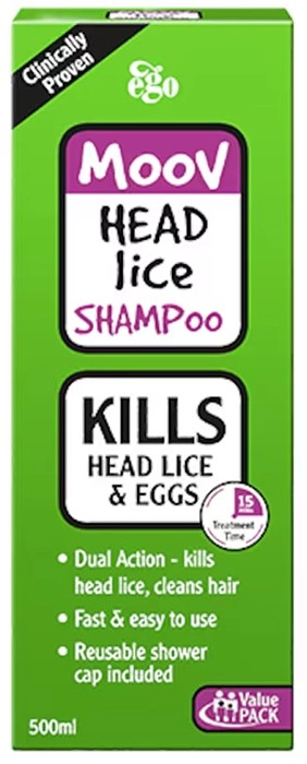 Ego Moov Head Lice Treatment Shampoo 500ml