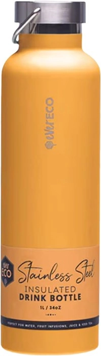 Ever Eco Insulated Stainless Steel Bottle Marigold 1L