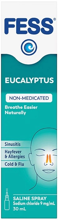 Fess Eucalyptus Saline Nasal Spray 30ml