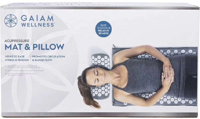 Gaiam Acupressure Mat & Pillow