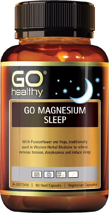 Go Healthy Magnesium Sleep 60 Vege Capsules