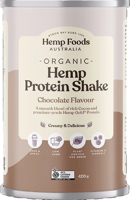 Hemp Foods Australia Organic Hemp Protein Chocolate 420g