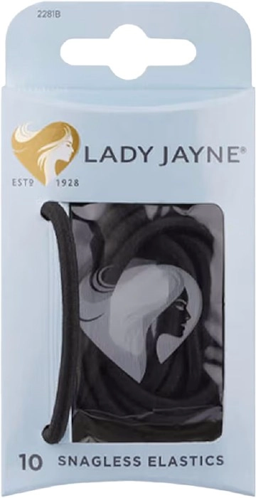 Lady Jayne Snagless Thick Elastics Blonde 10 Pack