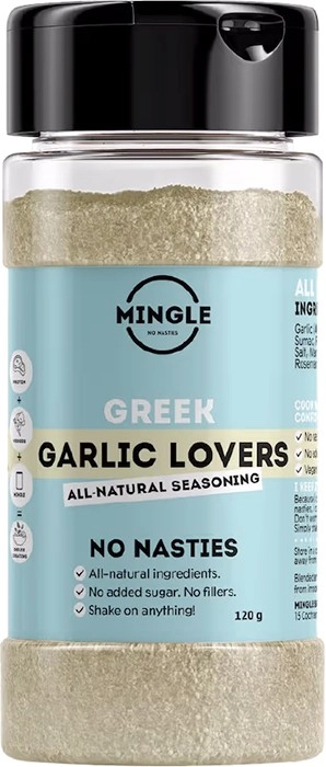 Mingle Seasoning Greek Garlic Lovers 120g