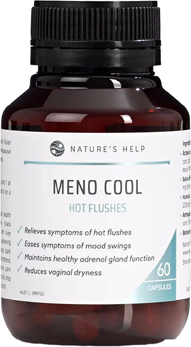 Nature’s Help Meno Cool - Hot Flushes 60 Capsules