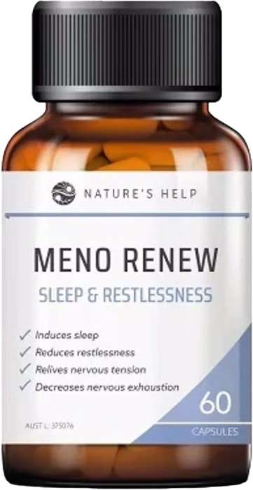 Nature’s Help Meno Renew - Sleep and Restlessness 60 Capsules