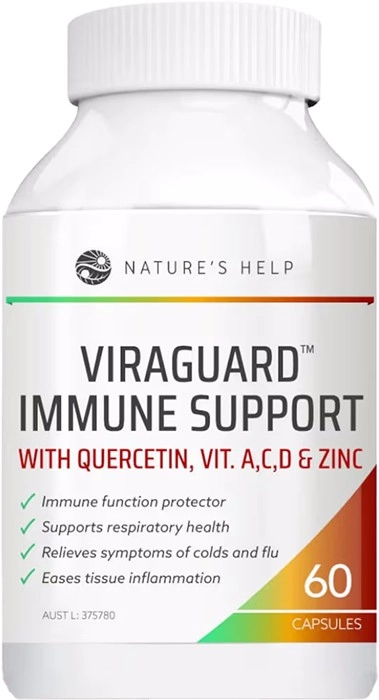 Nature’s Help Viraguard Immune Support with Quercetin 60 Capsules