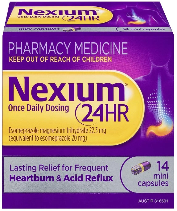 Nexium 24 Hour Heartburn & Acid Reflux Relief 14 Mini Capsules