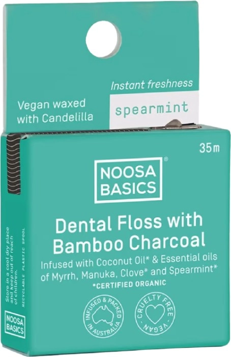 Noosa Basics Dental Floss with Activated Charcoal