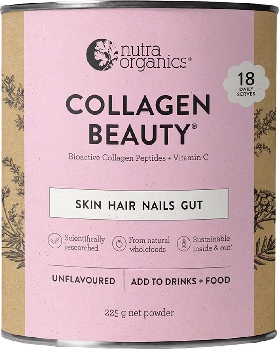 Nutra Organics Collagen Beauty 225g